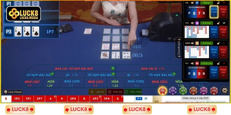 Nhận tiền thưởng nhanh khi chơi Blackjack LUCK8